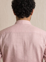Light Pink Bhagalpuri Silk Kurta Pajama Set With Embroidery